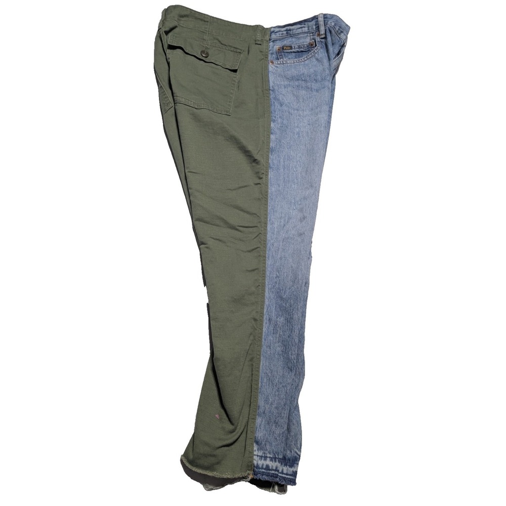 Polo Denim Supply x Ralph Lauren Avery Boyfriend Hybrid Pants - Women 36x27?